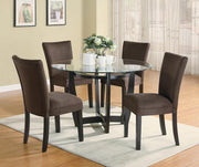 Bloomfield Cappuccino Round Dining Table Base image
