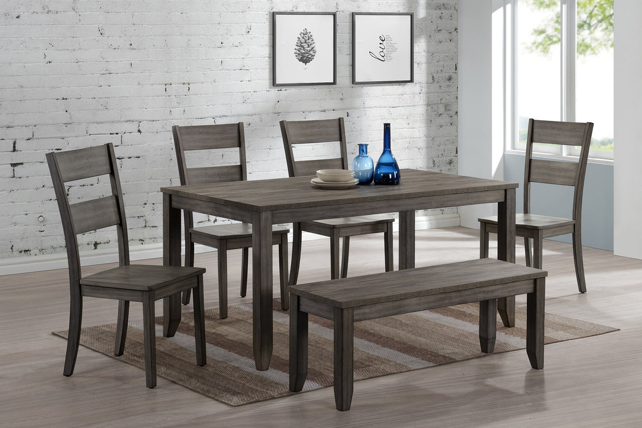 1131 6P SEAN MELAMINE DINING TABLE 6PCS SET. COMING SOON