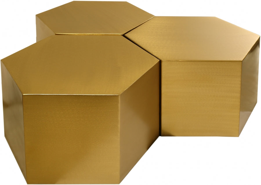 Hexagon Modular Coffee Table 3 PCS