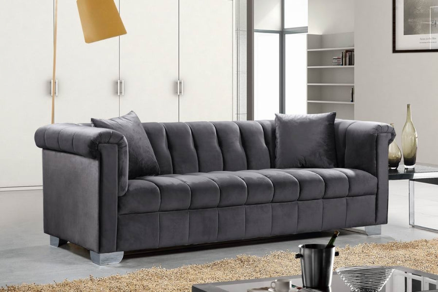 Kayla Collection Grey Living Room Set