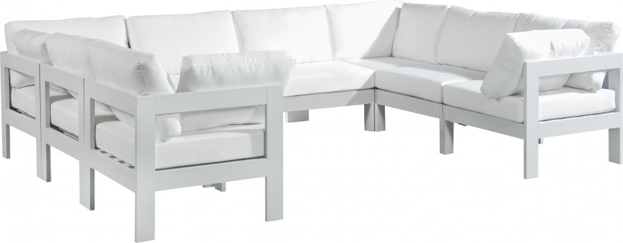 Nizuc Patio exterior aluminio modular seccional 8 piezas
