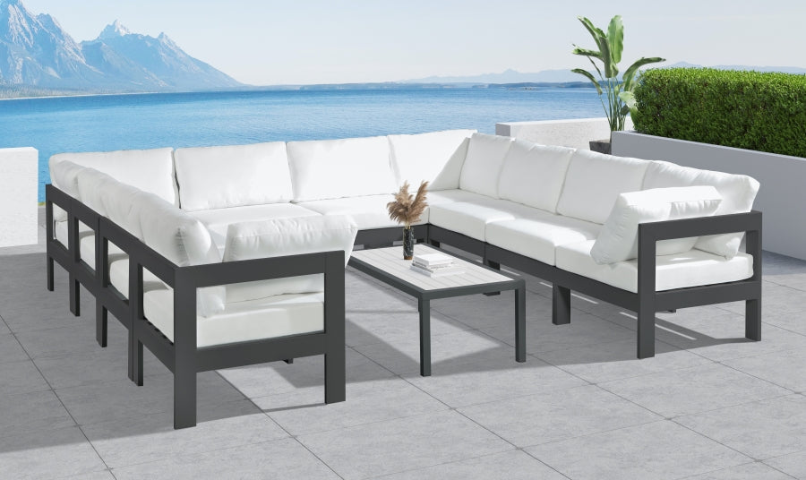 Nizuc Patio exterior aluminio modular seccional 10 piezas