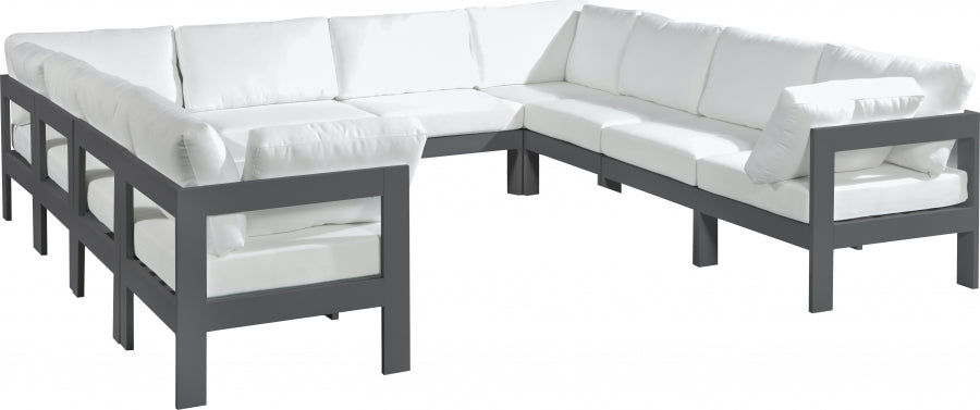 Nizuc Patio exterior aluminio modular seccional 10 piezas