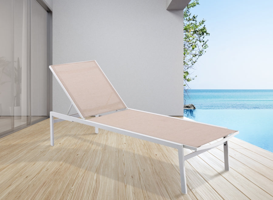 Santorini - Sillón para patio al aire libre, color beige