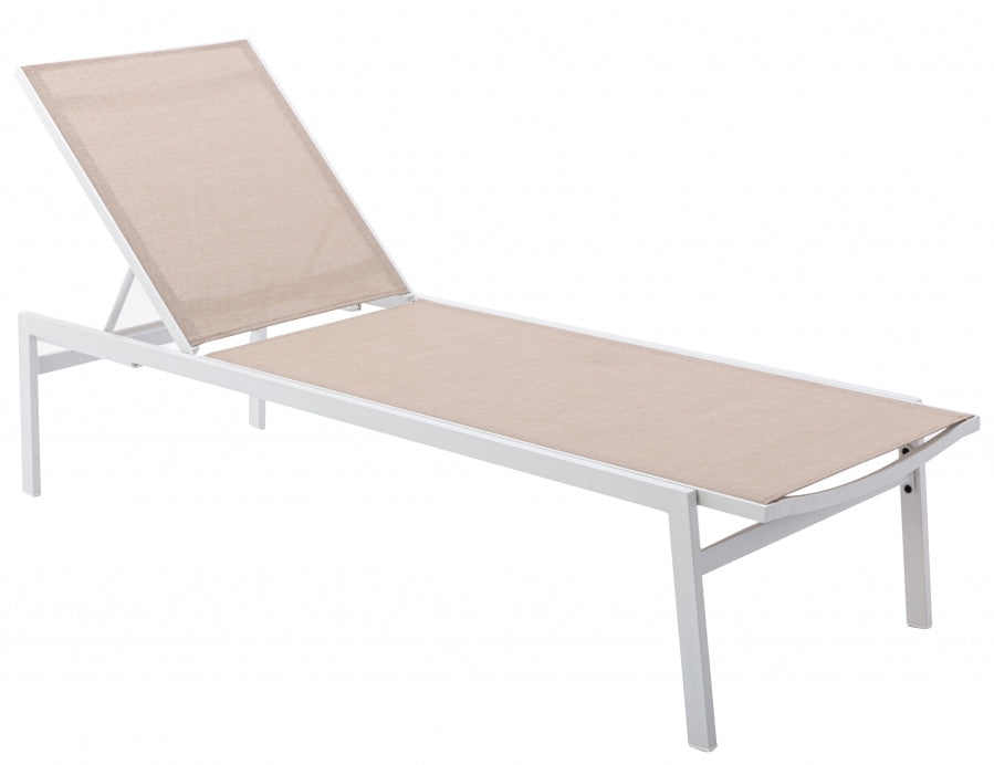 Santorini - Sillón para patio al aire libre, color beige