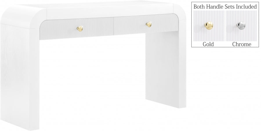 Mesa consola Artisto blanca