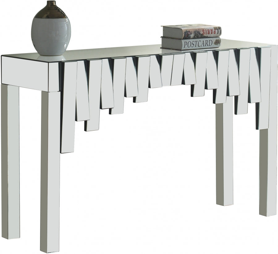 Mesa consola Kylie plateada