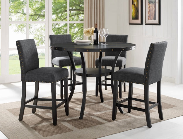 1713 5P WALLACE COUNTER HEIGHT GRAY