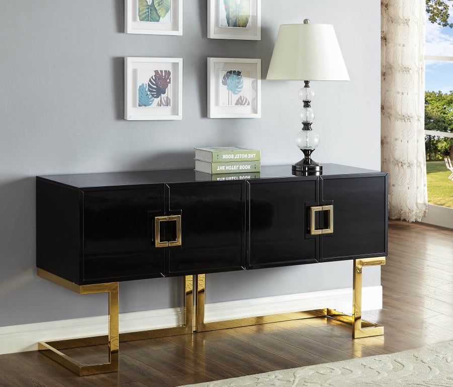 Beth Buffet | Mesa consola negra