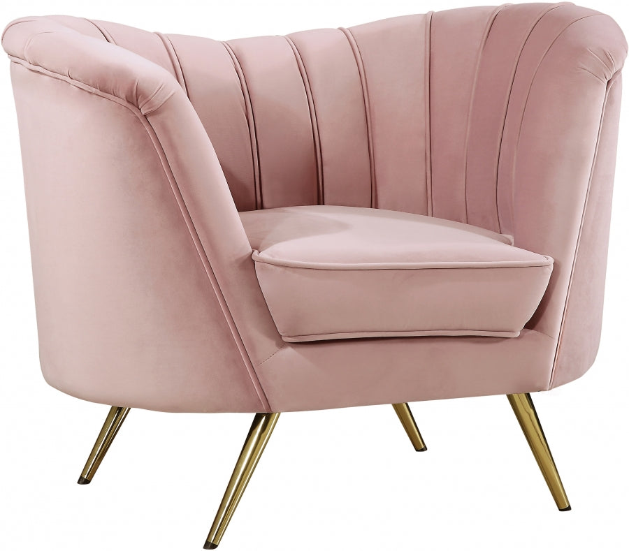 Silla Margo Terciopelo Rosa
