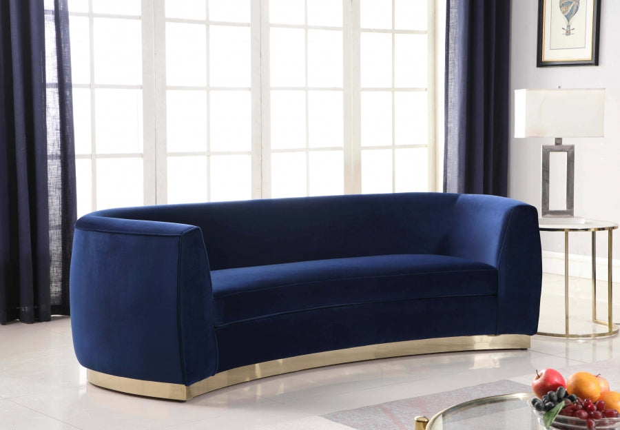 Julian Collection Blue Living Room Set
