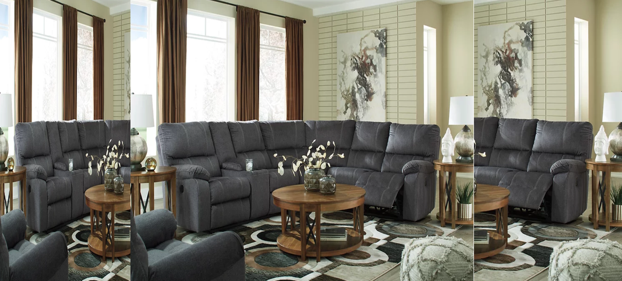 Urbino 3-Piece Reclining Sectional