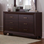 Fenbrook Dark Cocoa Six-Drawer Dresser image