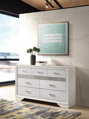 Miranda Modern Seven-Drawer Dresser With Hidden Jewelry Tray image