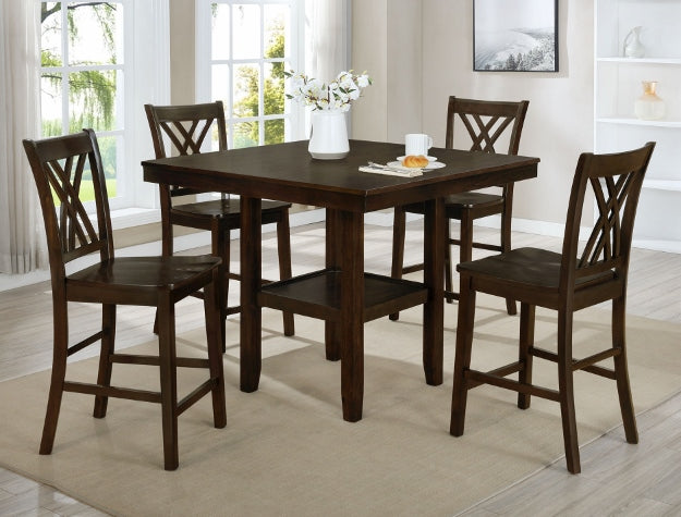 2732 SET-DBRN JOSIE 5PC ALTURA DEL MOSTRADOR