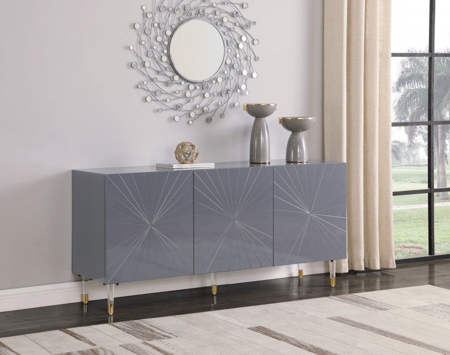 Starburst Sideboard/Buffet Grey