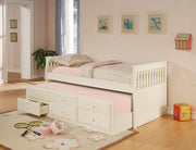 Transitional White Twin Daybed image