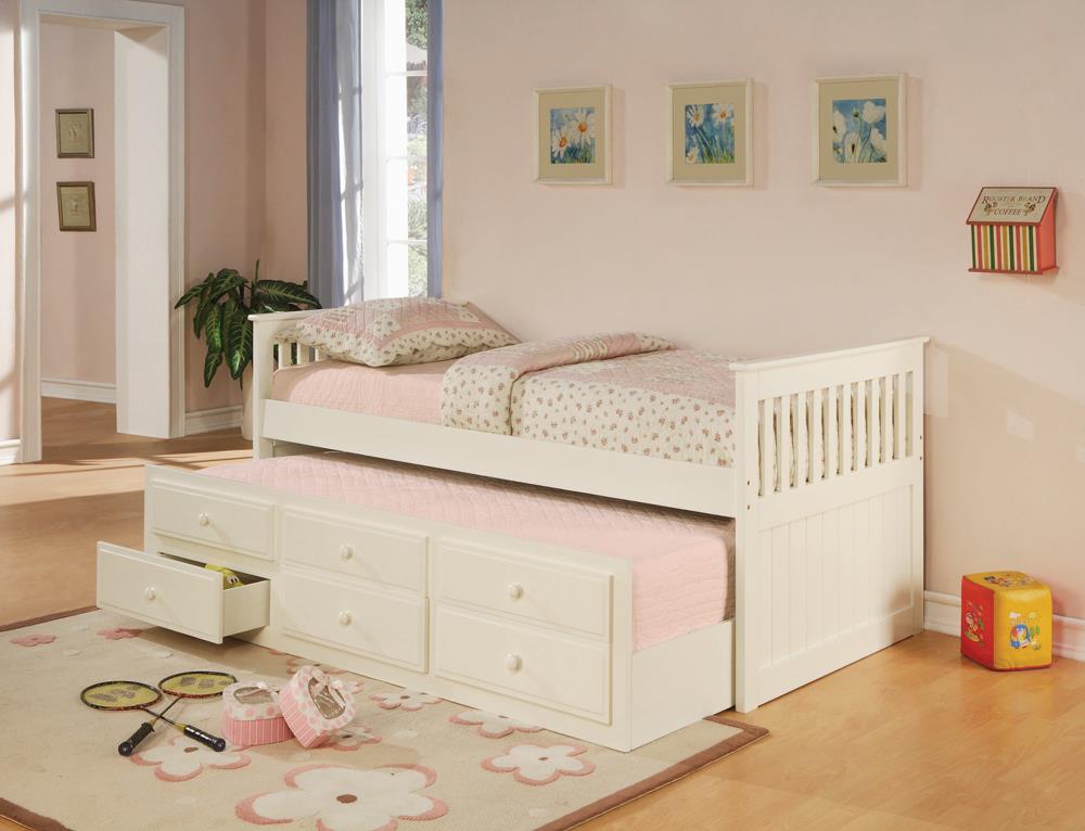 Transitional White Twin Daybed image