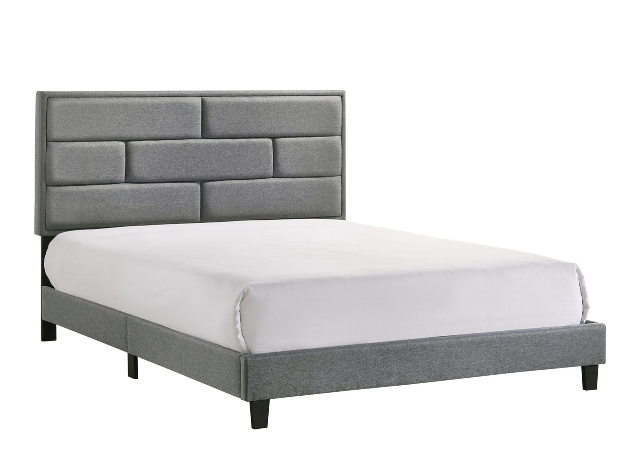 5137 GY CAMA PLATAFORMA GRIS FLANNERY.