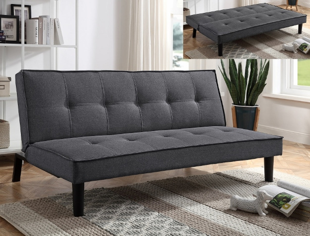 5245 SOFÁ CAMA AJUSTABLE BLAIR GRIS