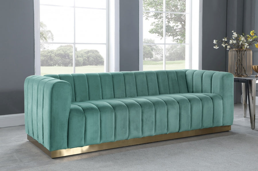 Marlon Collection Green Living Room Set