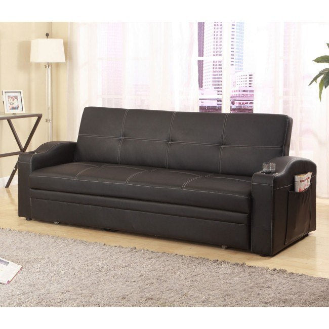 5310 CONJUNTO SOFÁ AJUSTABLE EASTON NEGRO. MUY PRONTO. 