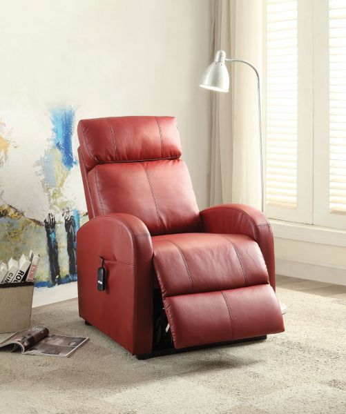 Ricardo Sillón Reclinable Rojo PU 59406