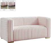 Ravish Pink Velvet Loveseat image