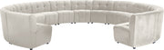 Limitless Cream Velvet 13pc. Modular Sectional image