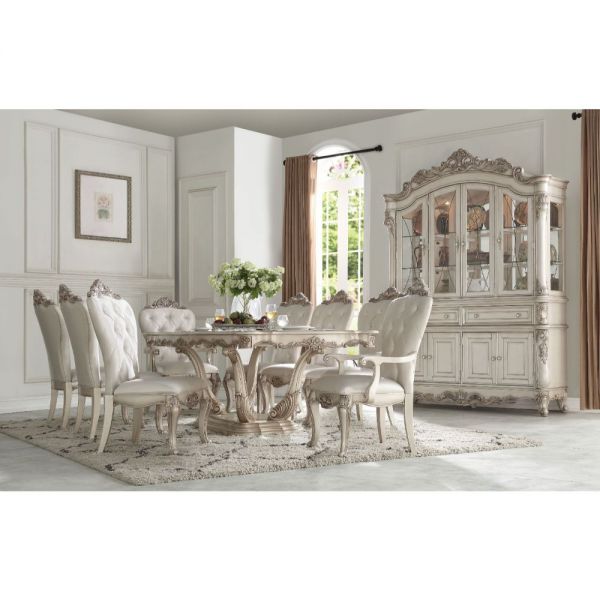Juego de mesa de comedor, sillón auxiliar y sillón Gorsedd
