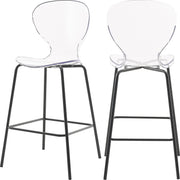 Clarion Matte Black Stool image