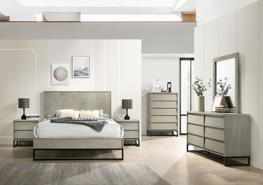 Weston Wood Collection Collection Bedroom Set 5 Piece
