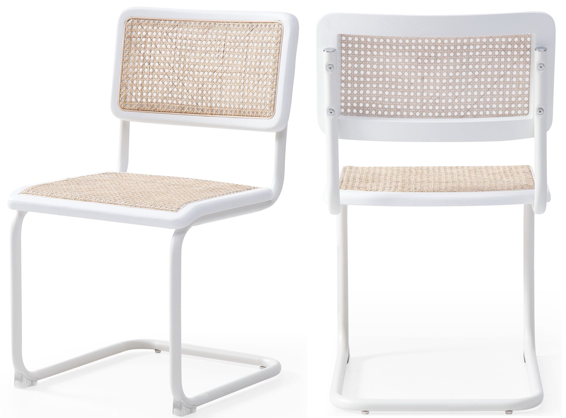 Kano White Powder Coating Dining Chair image