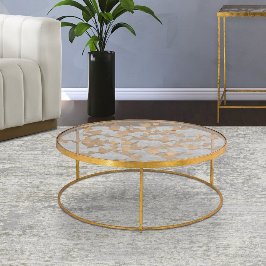 Butterfly Coffee Table Gold