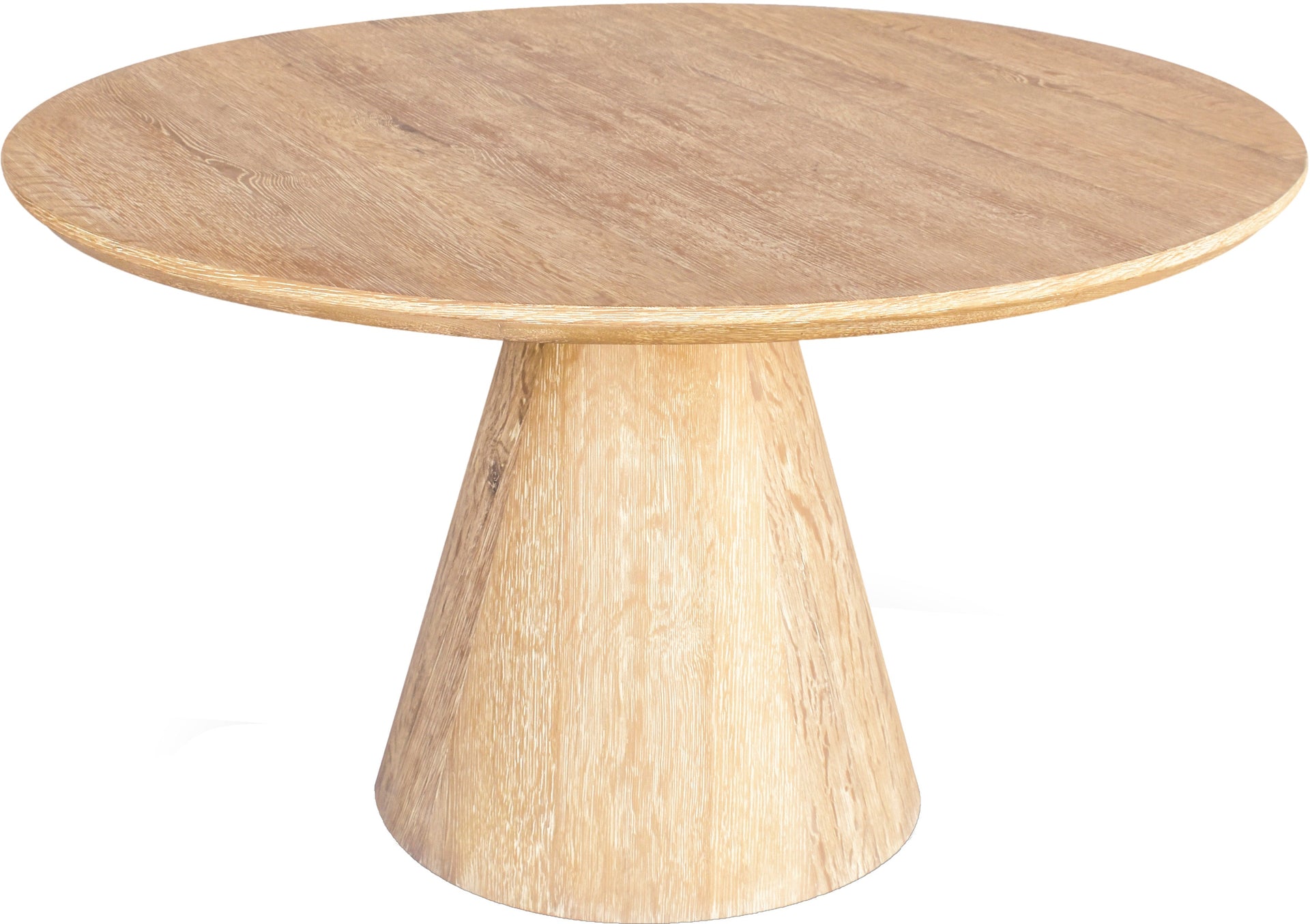 Linette White Oak Dining Table image