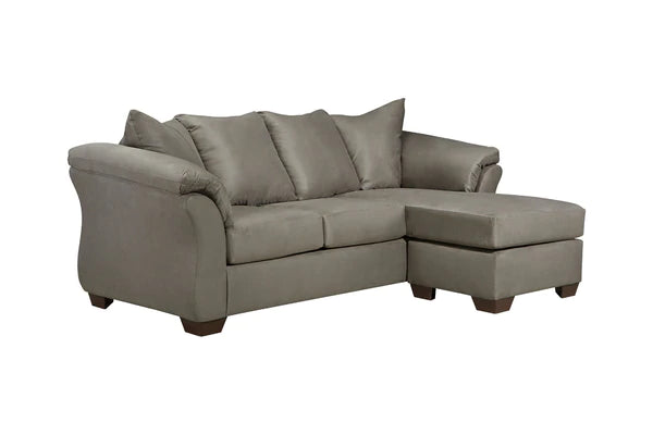 Ashley 7500518 Darcy Sofa Chaise Cobblestone
