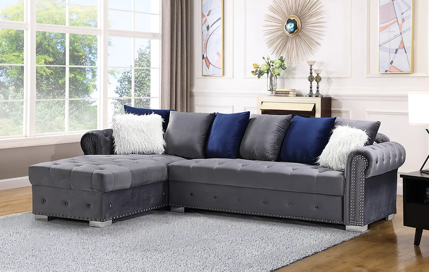 S8187 Seccional Milán (Gris) 
