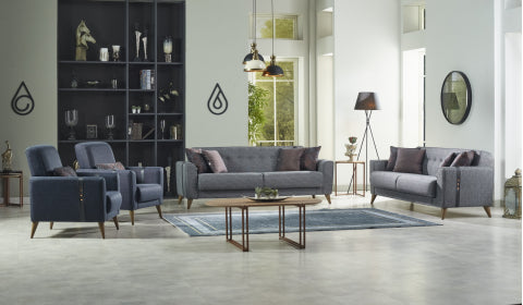 Akron Livingroom Set Anthracite.Coming Soon.