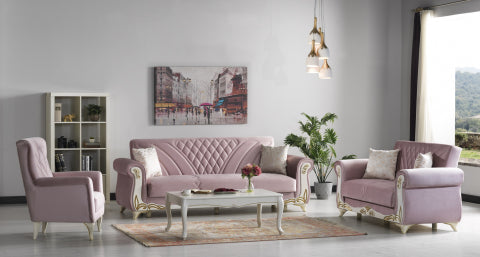 Asos Convertible Livingroom Set Dusty Rose