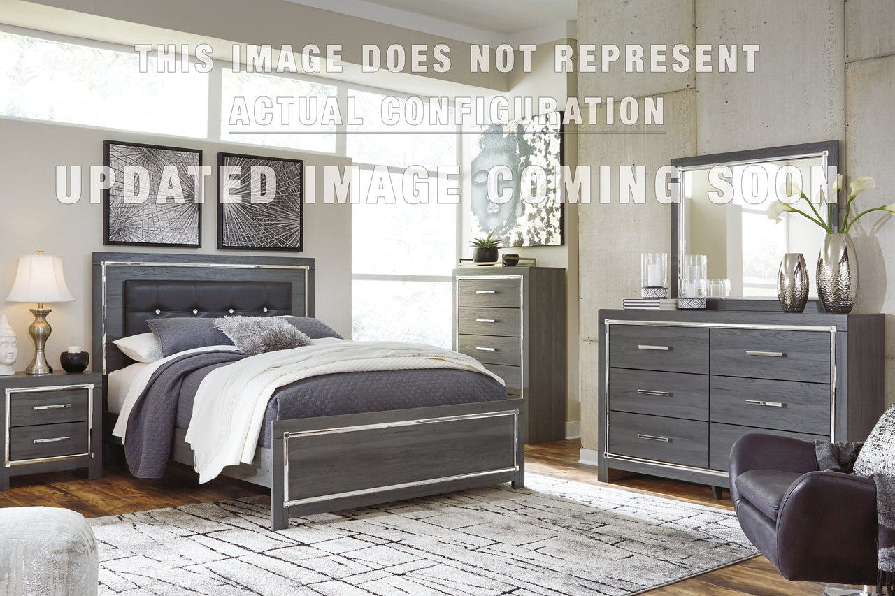 Lodanna Queen Panel Bed with 2 Storage Drawers image