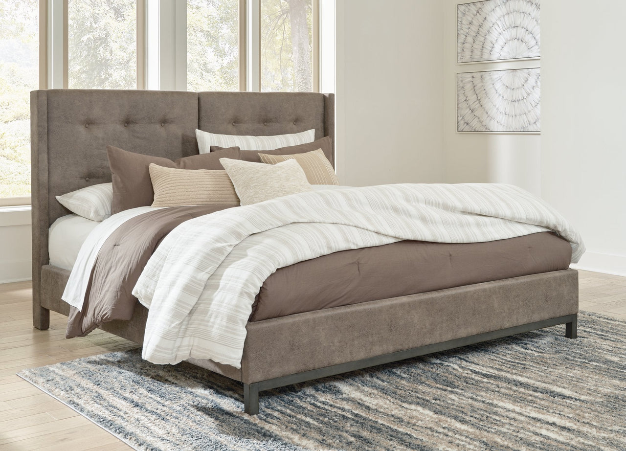 Wittland King Upholstered Panel Bed image