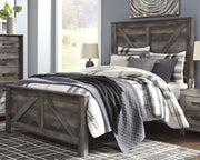Wynnlow Queen Crossbuck Panel Bed image