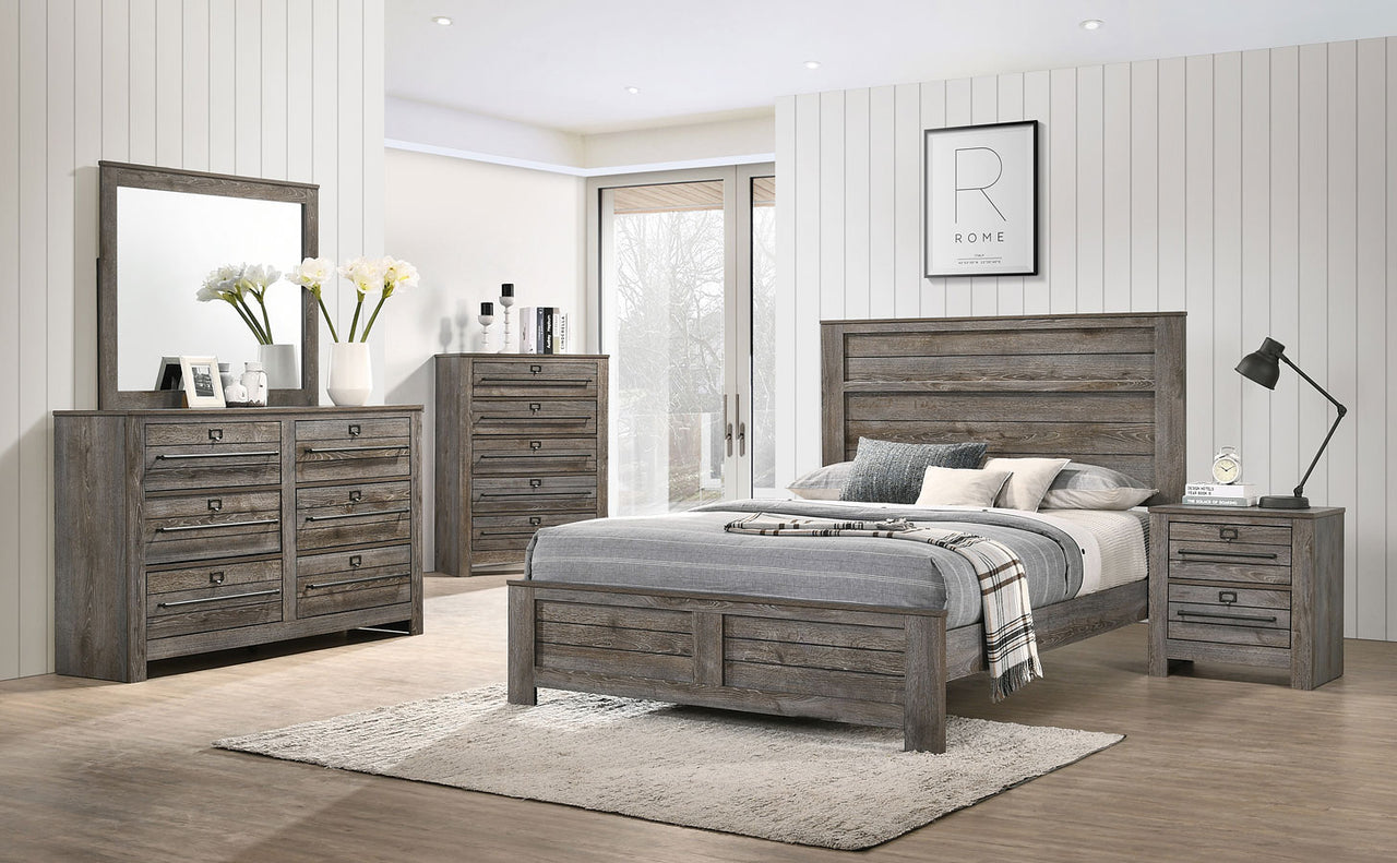 SETB6960 PANEL BATESON GRUPO DORMITORIO 4PC SET 