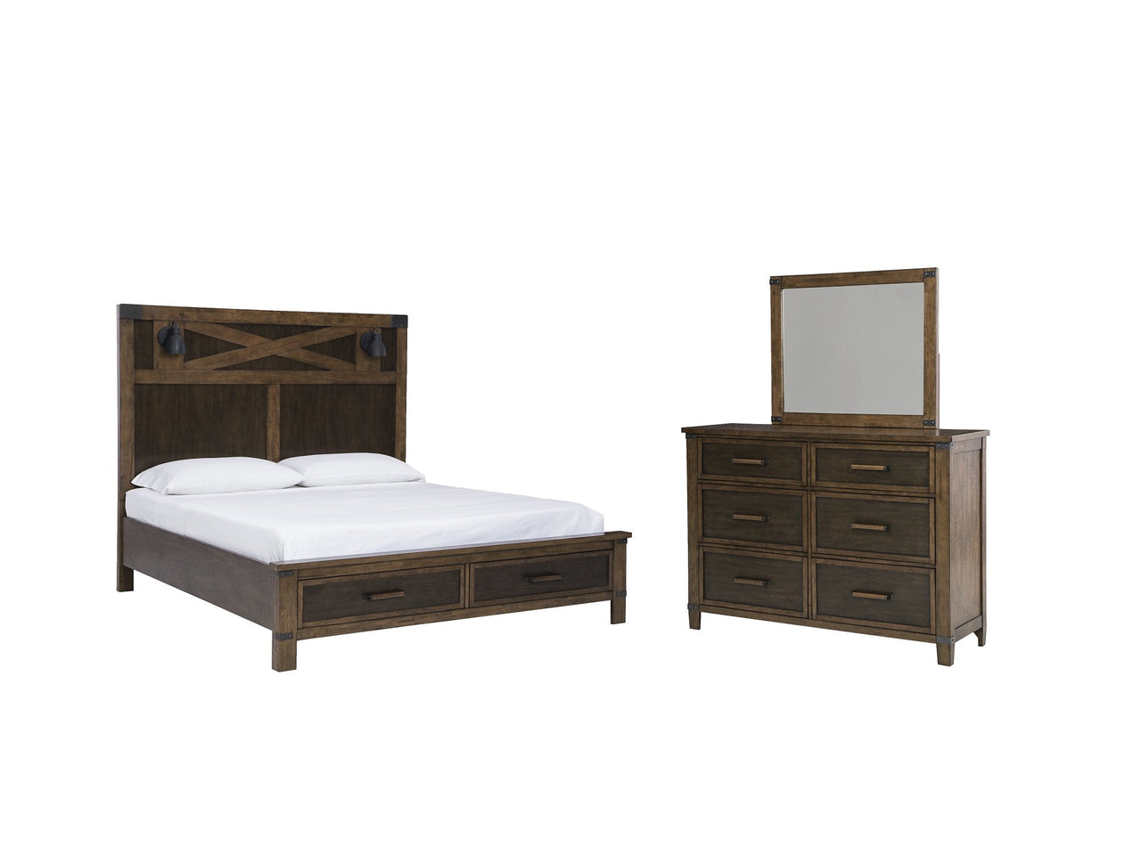 Juego de dormitorio de 5 piezas Wyattfield