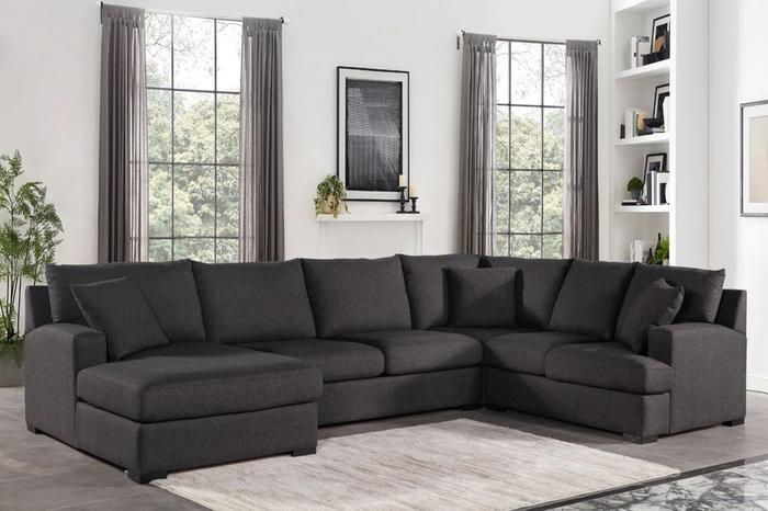 Balwyn Smoke LAF Sectional.Coming Soon.