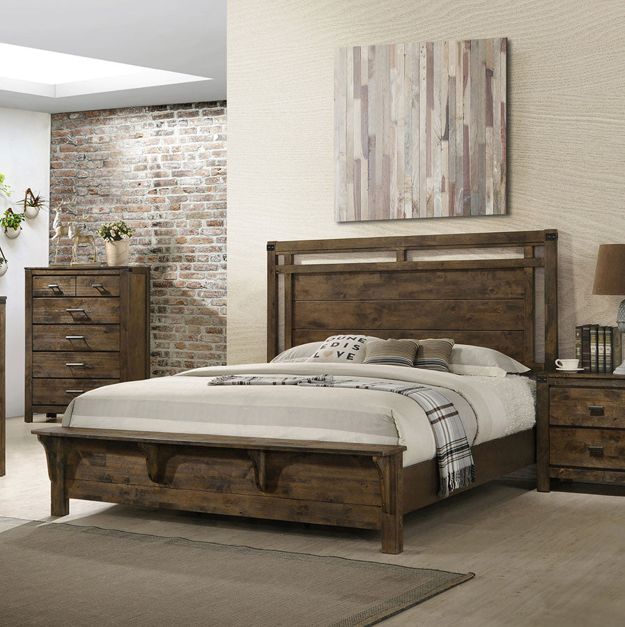 SETB4810 GRUPO DORMITORIO PANEL CURTIS. 