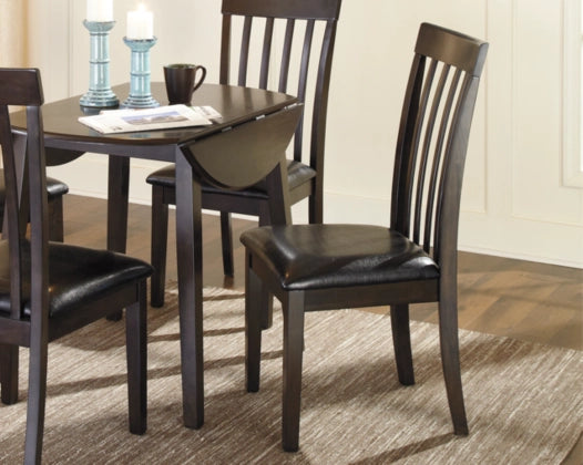 Hammis Dining Drop Leaf Table + 4 Chair