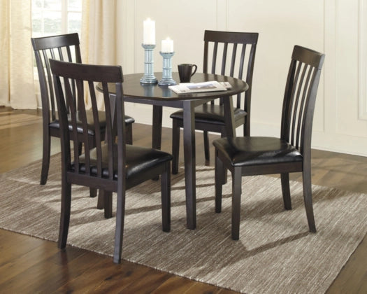 Hammis Dining Drop Leaf Table + 4 Chair