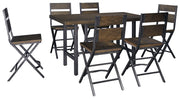 Kavara 7-Piece Counter Height Dining Room Set image