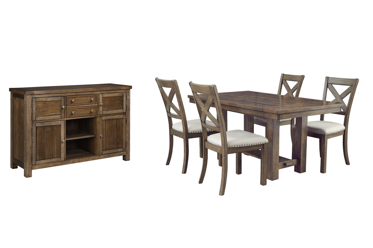 Juego de comedor Moriville de 6 piezas